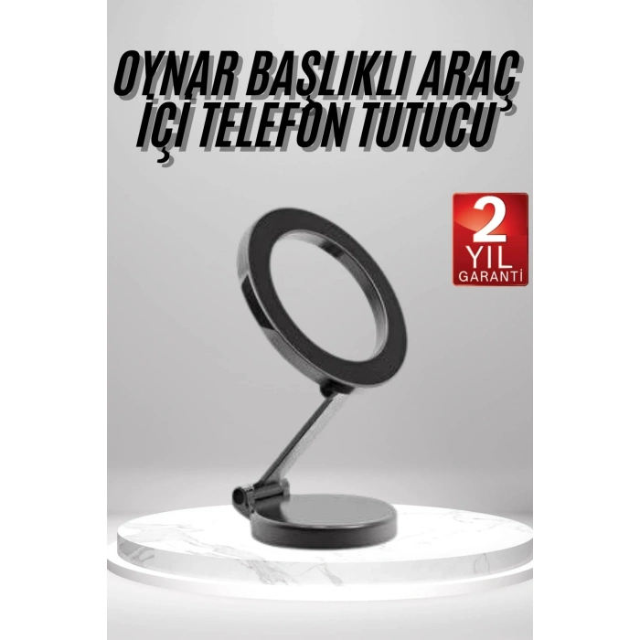 Magsafe Telefon Tutucu 360 Dönebilen Ayarlanabilir Araç İçi Tutucu