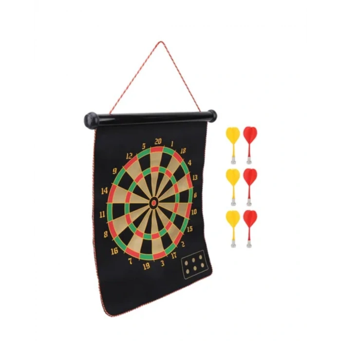 Manyetik Dart Oyunu Katlanabilir Güvenli Dart Seti 6 Ok Hediyeli