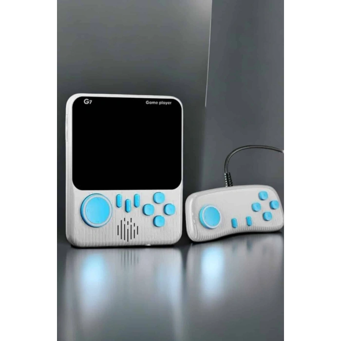 Mini Atari El Atarisi 3.5 İnç Ekran Çift Konsol 666 Adet Retro Oyun Gameboy El Atarisi