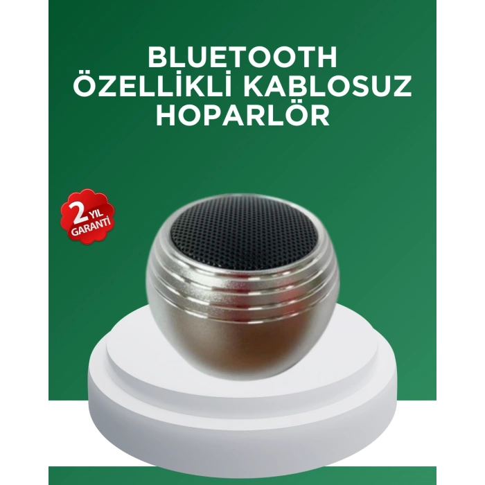 Mini Bluetooth Hoparlör Tws Özellikli Taşınabilir Güçlü Ses