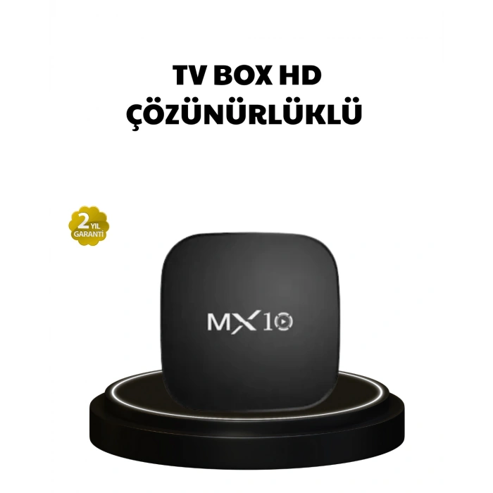 Mx Box S 4k Android Tv Box – Google Asistan, Dolby Ses, 8 Gb Hafıza, Chromecast Desteği