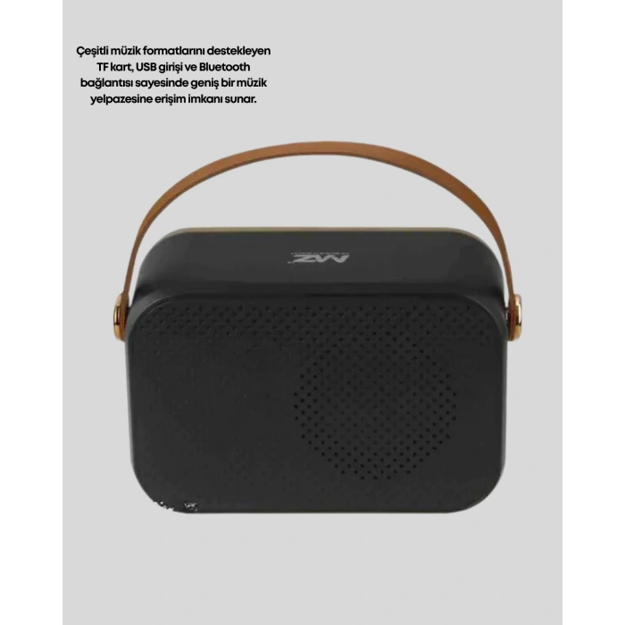 Nostaljik Retro Radyo – Bluetooth, Usb Ve Fm Özellikli Şık Tasarım