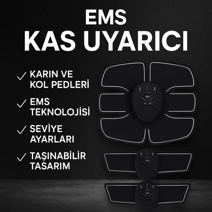 Orijinal 2025 Ems Titreşimli Kas Çalıştırma Cihazı Evde Spor İçin A Kalite