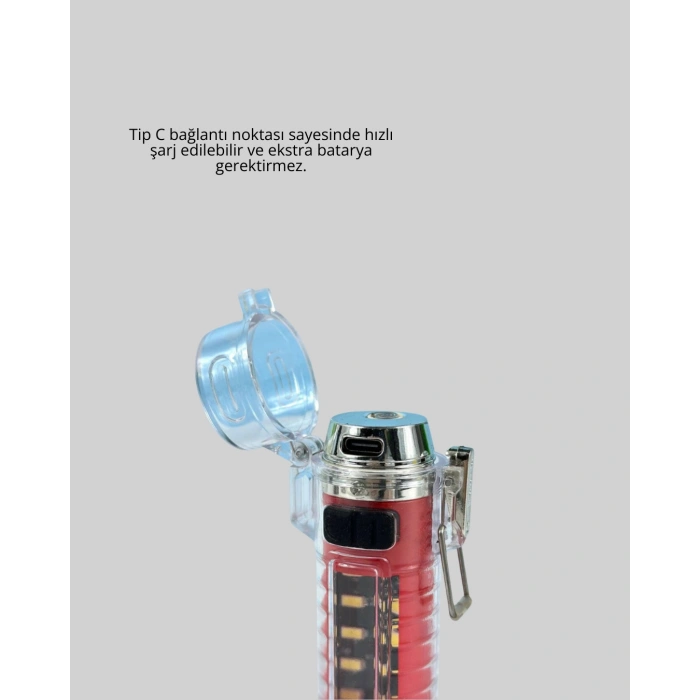Outdoor Uyumlu Elektrikli Çakmak Fener