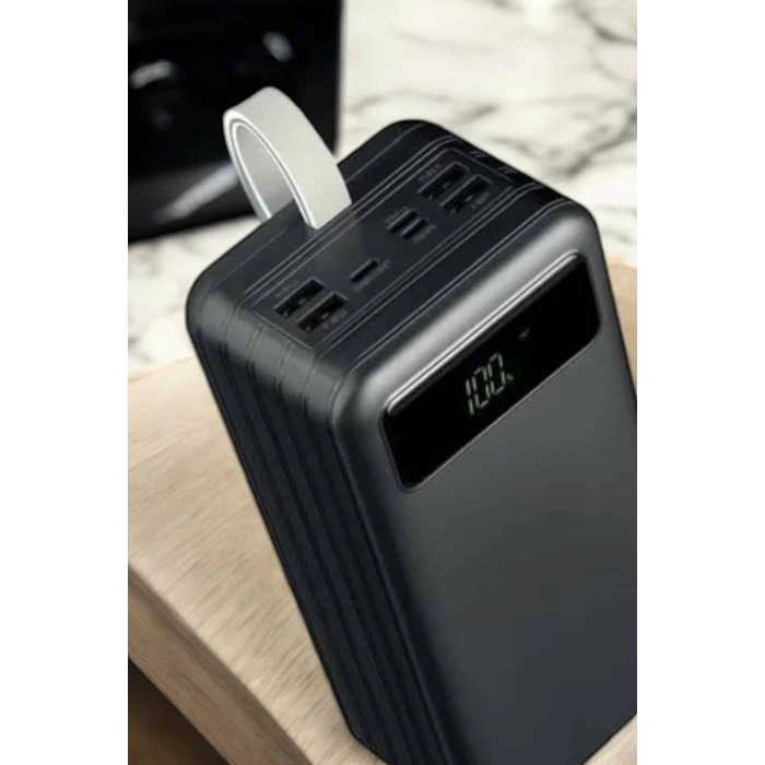 Powerbank 60.000 Mah 4 Portlu Uzun Şarj Süreli Dijital Göstergeli