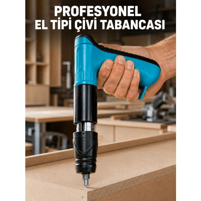 Profesyonel Manuel El Tipi Çivi Tabancası Ahşap Döşeme Montaj Aleti