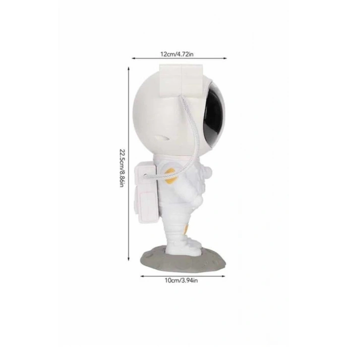 Projeksiyon Astronot Lamba Speaker Sevimli Astronot Bluetooth Hoparlör