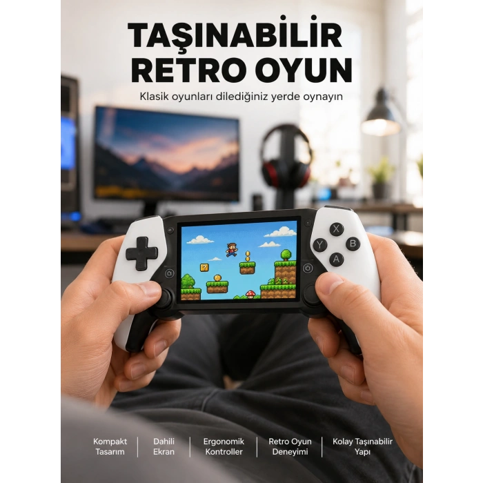 Ps1 Gba Nes Oyun Destekli Retro Cihaz Yeni Nesil