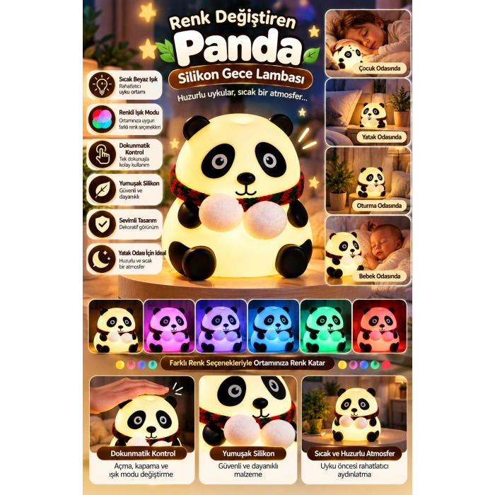 Renk Değiştiren Panda