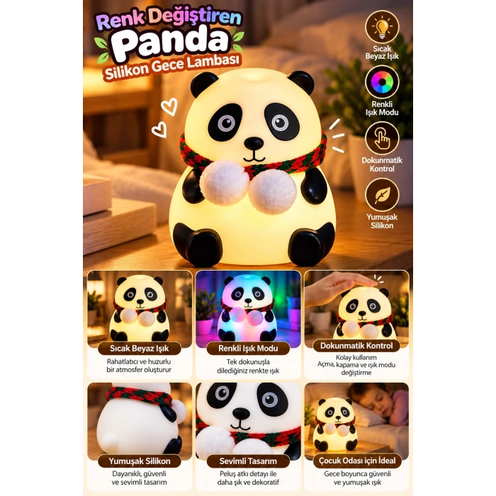 Renk Değiştiren Panda