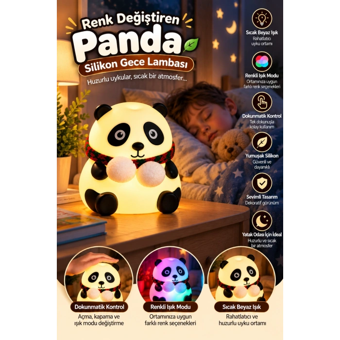 Renk Değiştiren Panda