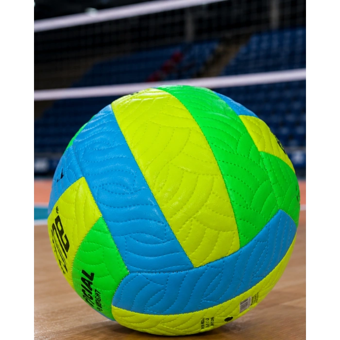Renkli Voleybol Topu Dayanıklı Dikişli Antrenman Ve Maç Topu