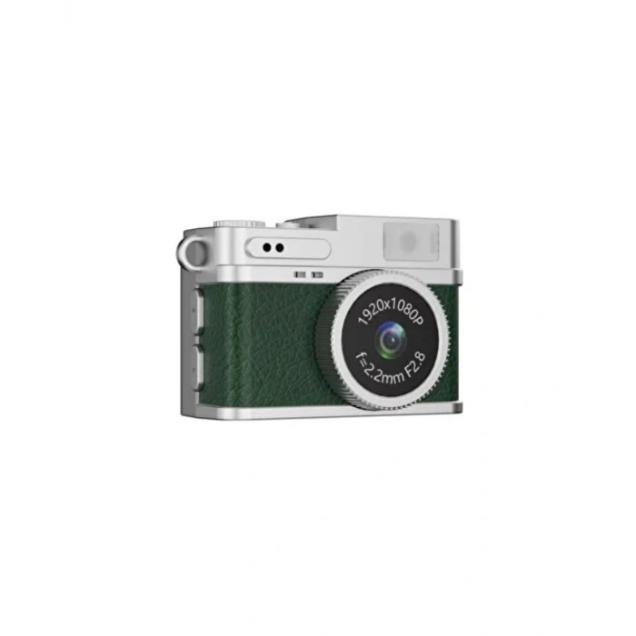 Retro Tasarımlı 1080p Hd Mini Dijital Kamera Ips Ekranlı Taşınabilir Kamera