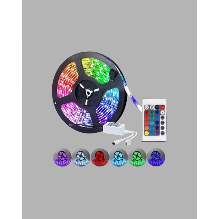 Rgb Smart Şerit Led – Tv Arkası Ve Dekoratif Alanlar İçin Işık Şeridi
