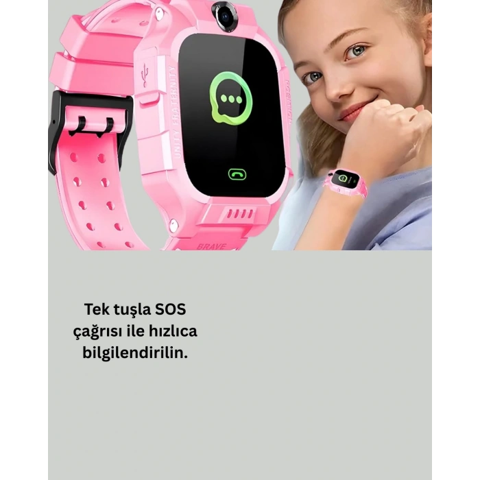 S10 Akıllı Çocuk Saati Çift Yönlü Konuşma Ve Sos Fonksiyonu