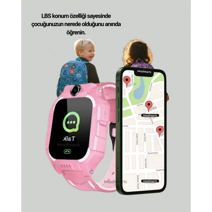S10 Akıllı Çocuk Saati Çift Yönlü Konuşma Ve Sos Fonksiyonu