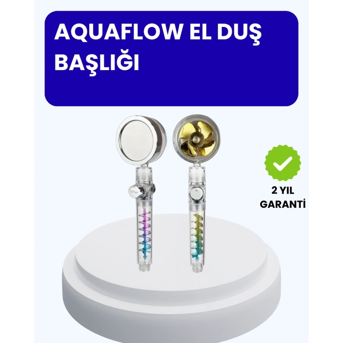 Sağanak Yağmur Etkili El Duşu – Start Stop Tuşlu Su Tasarruflu