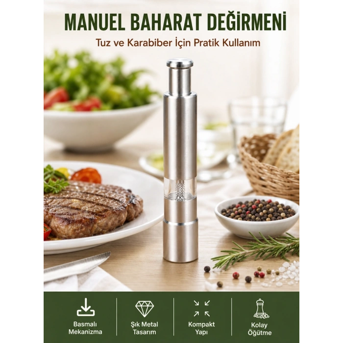 Sağlıklı Ve Dayanıklı Gıda Sınıfı Paslanmaz Çelik Öğütücü Yeni Nesil