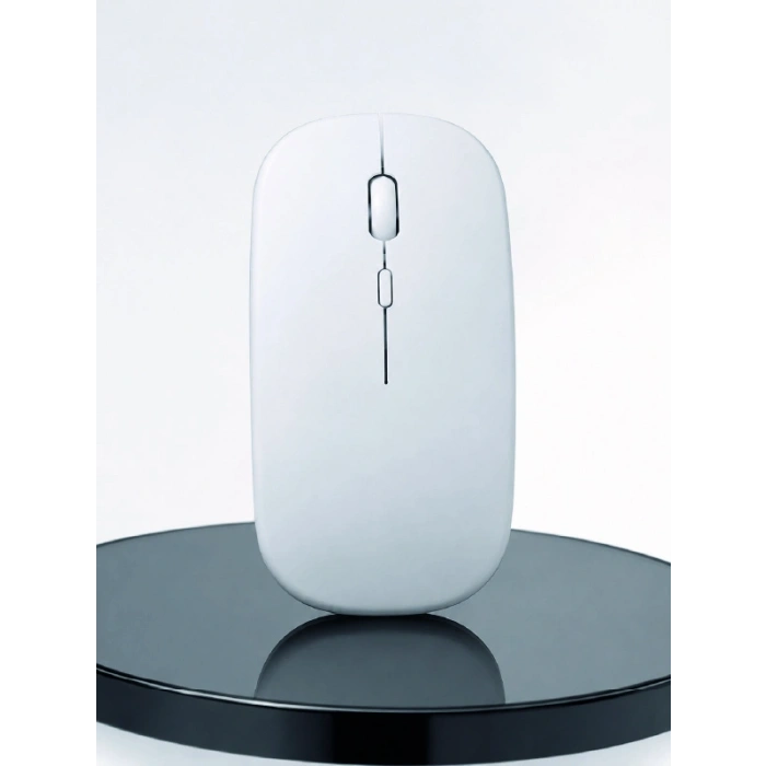 Şarjlı Wireless Mouse Bluetooth Çift Modlu Sessiz Yüksek Hassasiyetli Fare