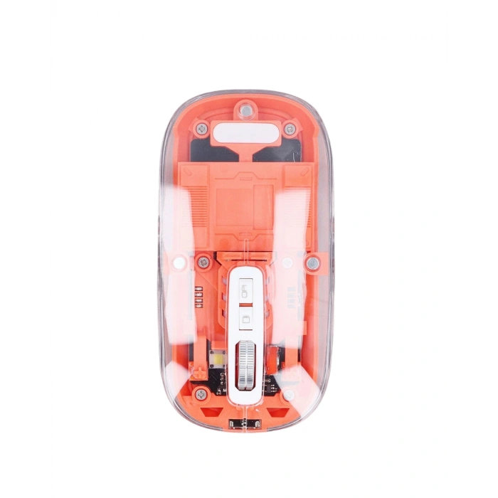 Şeffaf Kablosuz Mouse Bluetooth Bağlantılı Sessiz Tıklama Yeni Nesil