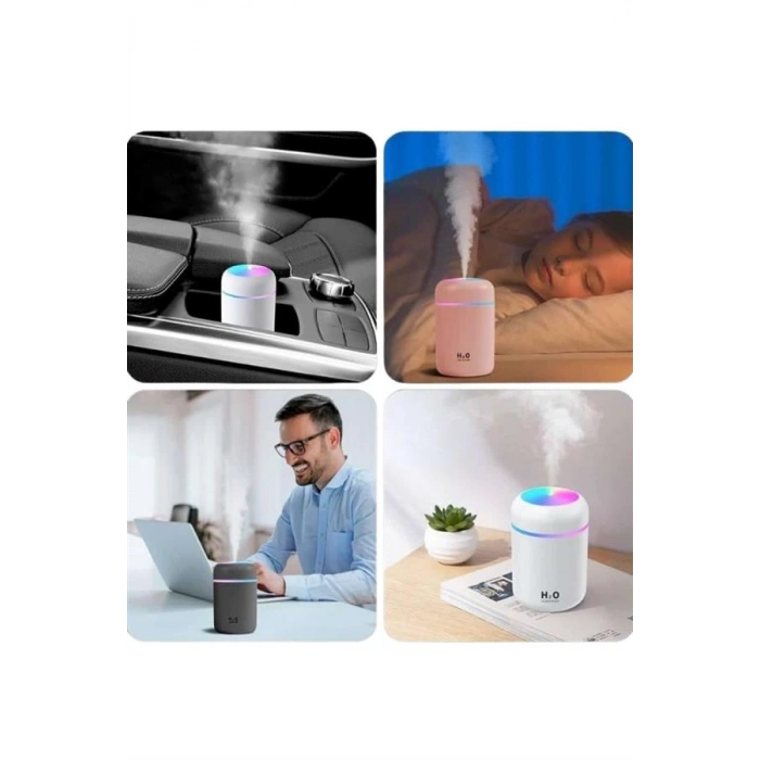 Sevgiliye Hediye Led Işıklı Hava Nemlendirici Usb Şarjlı Sevgiliye Özel