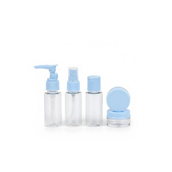 Seyahat İçin 5’li Şeffaf Dolum Şişesi Seti 30 Ml