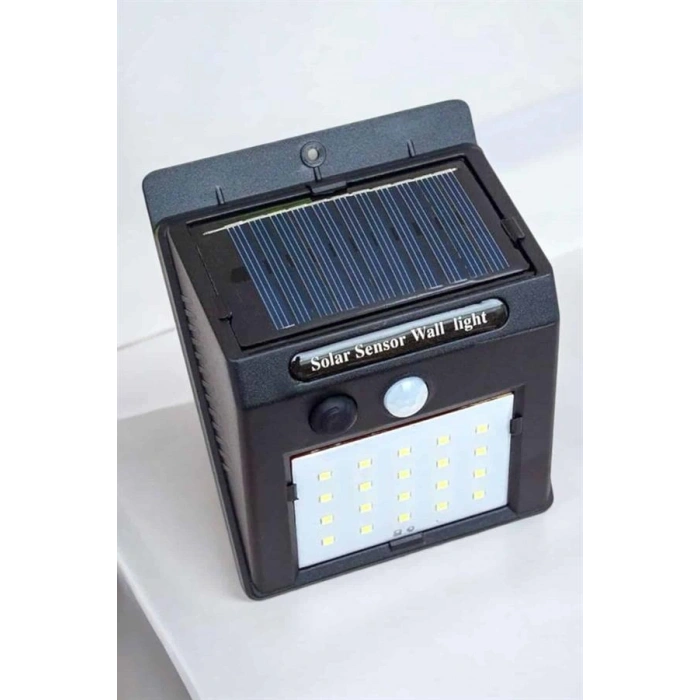 Solar Lamba Giriş, Bahçe Yol Avlu Hareket Sensörlü Led Parlak Gece Su Geçirmez