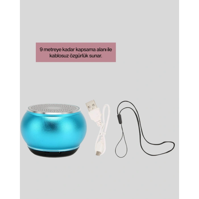 Taşınabilir Bluetooth Hoparlör | Eller Serbest Arama Özellikli