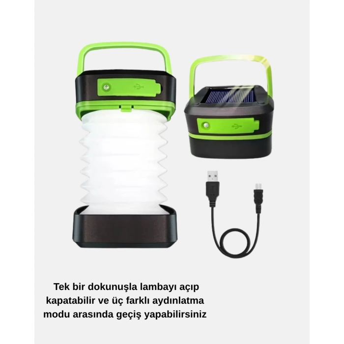 Taşınabilir Şarjlı Led Lamba – Dokunmatik Kontrol, Üç Kademeli Işık Ve Uzun Ömürlü Pil Performansı