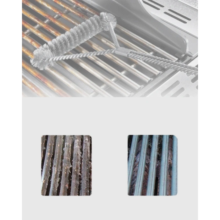Tel Izgara Temizleme Fırçası BbQ Sonrası Kolay Temizlik