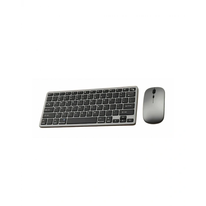Telefon Tablet Ve Bilgisayar Uyumlu Kablosuz Klavye Mouse Kombini