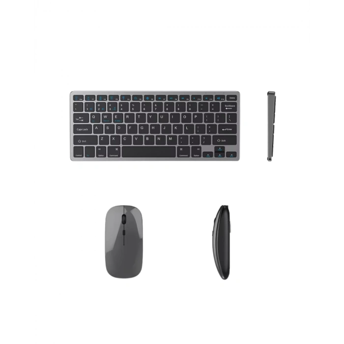 Telefon Tablet Ve Bilgisayar Uyumlu Kablosuz Klavye Mouse Kombini
