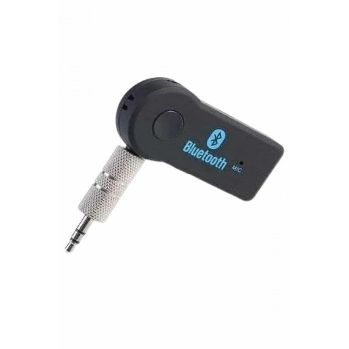 Tüm Cihazlara Uyumlu Bluetooth Aux Araç Kiti Siyah