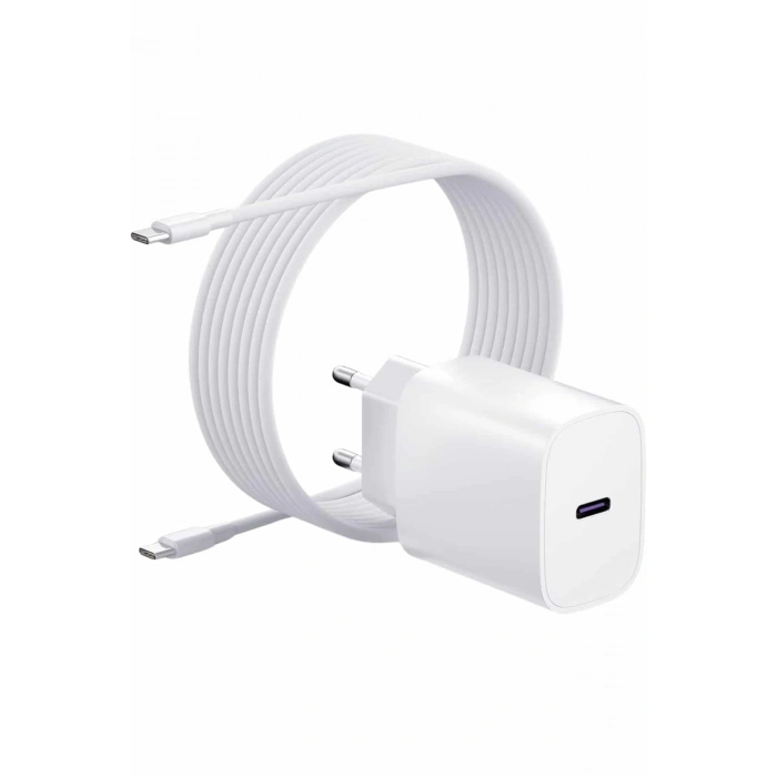 Type-c Hızlı Şarj Özellikli Cihazı Usb-c Kablo Dahil