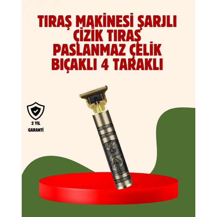 Usb Şarjlı Kablosuz Saç Kesme Cihazı