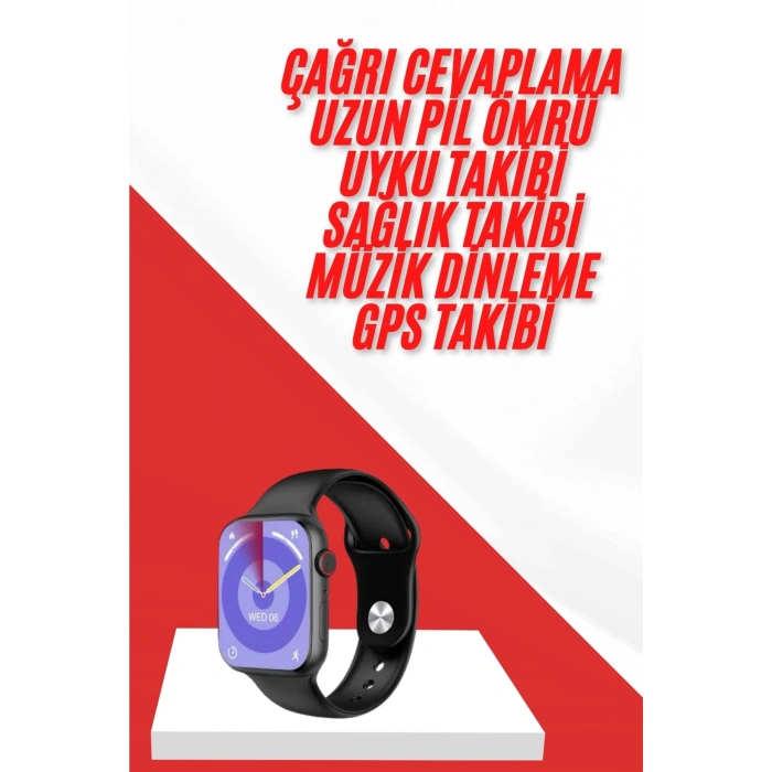 Yeni Nesil Akıllı Saat Ve Kulaklık Seti Gümüş Kasa Zarif Tasarım Çok Fonksiyonlu