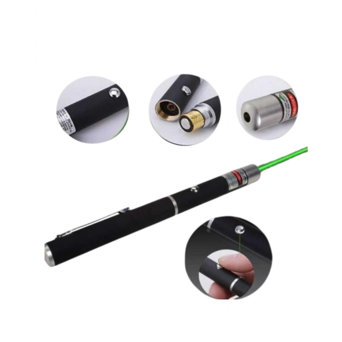 Yeşil Lazer Pointer Güçlü Işın Uzun Menzil Ve Kompakt Tasarım