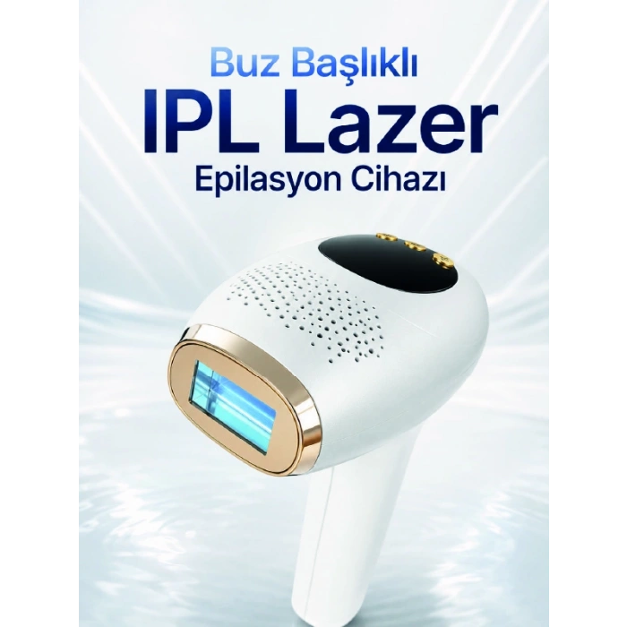 Buz Başlıklı Ipl Lazer Epilasyon Cihazı