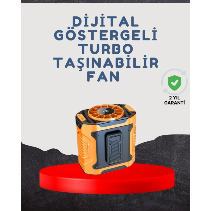 Yüksek Kapasiteli Turbo Taşınabilir Fan