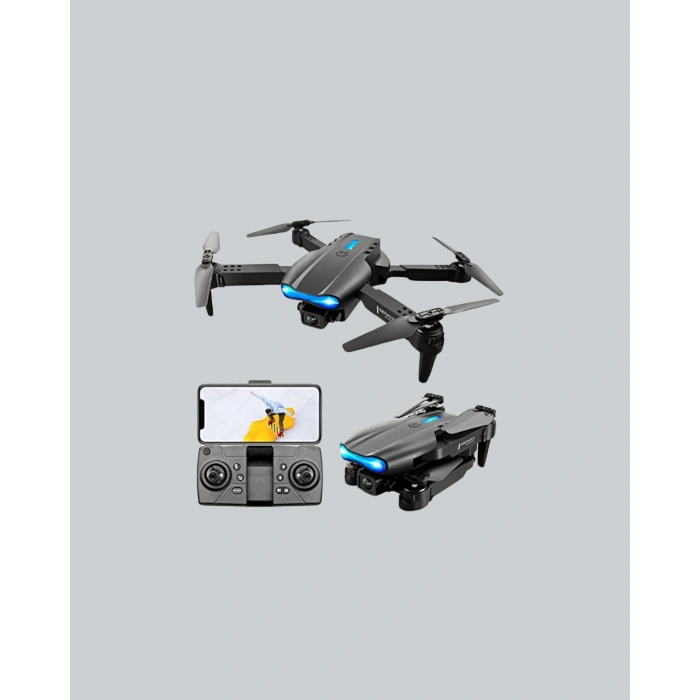 Yükseklik Sabitlemeli Katlanabilir Drone 1080p 4k Kamera Seçenekli