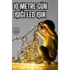 10 Metre Şerit Led Gün Işığı Led Işık Süsleme Parti Malzemesi Konsept