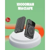 10000 Mah Kablosuz Hızlı Şarj Destekli Powerbank – 15w, Pd20w, Type-c Girişli
