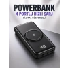 10.000 Mah Powerbank 4 Portlu Hızlı Şarj Dijital Göstergeli