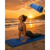 10mm Yoga Matı Mavi