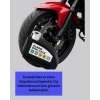 110 Db Alarm Disk Kilidi Motosiklet Scooter Bisiklet Güvenlik