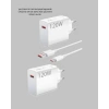 120w Hızlı Şarj Başlığı Ultra Güçlü Type-c Adaptör Kablo Dahil