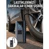 12v Uyumlu Çok İşlevli Akıllı Araç Lastik Pompası Yeni Nesil
