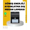 144 Ledli Geniş Aydınlatma Alanına Sahip Güneş Enerjili Güvenlik Lambası
