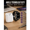 2025 Model Akıllı Saat Ve 2.nesil Tws Bluetooth Kulaklık Anc Özelliği Amoled Ekran