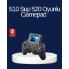 2025 S10 Gamepad 520 Klasik Retro Oyunlu Tv Bağlantılı A Kalite Orijinal